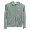 ◇ NIKE ナイキ 長袖 パーカー サイズM ダークグレー レディース E 【中古】