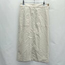 ◇ UNITED ARROWS ユナイテッドアローズ ロング丈 タイト スカート サイズ40 ベージュ レディース E 【中古】(4)