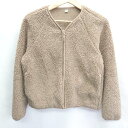 ◇ UNIQLO ユニクロ 長袖 パーカー サイズS ブラウン系 レディース E 【中古】