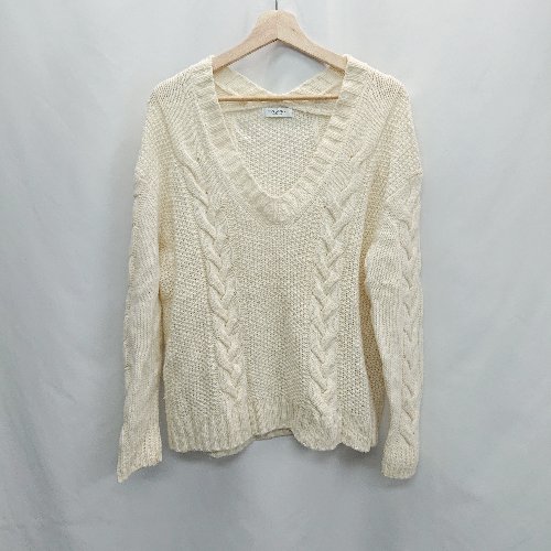 ◇ Spick & Span スピック＆スパン 長袖 ニット サイズ表記なし アイボリー レディース E 【中古】