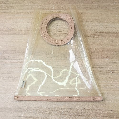 ◇ TODAYFUL トゥデイフル レザーハンドル クリアバッグ ベージュ系 レディース E 【中古】