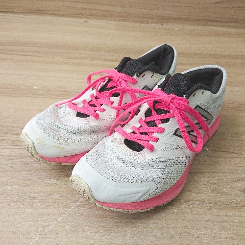 ◇ New Balance ニューバランス スニーカー サイズ25 ホワイト ピンク メンズ E 【中古】 ◇ New Balance ニューバランス スニーカー サイズ25 ホワイト ピンク メンズ E 【中古】