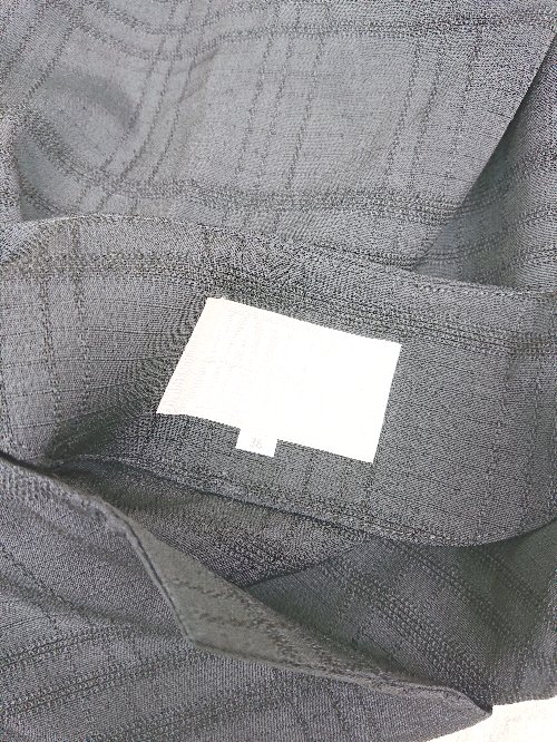 ◇ ◎ NATURAL BEAUTY ナチュラルビューティー チェック ジャガード 長袖 コート サイズ36 ダークネイビー系 レディース P 【中古】