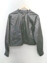 ◇ AG by aquagirl エージーバイアクアガール フェイクレザー 長袖 ジャケット サイズ38/M ブランド レディース メンズ P 【中古】