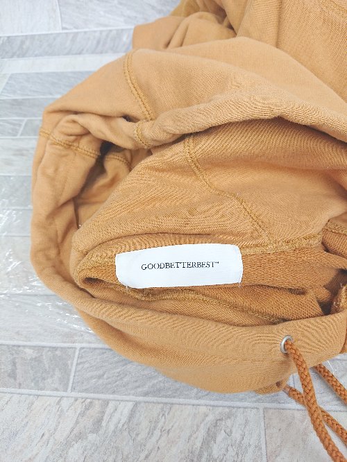 ◇ GOODBETTERBEST グッドベターベスト 長袖 パーカー サイズ1 ブラウン系 メンズ P 【中古】