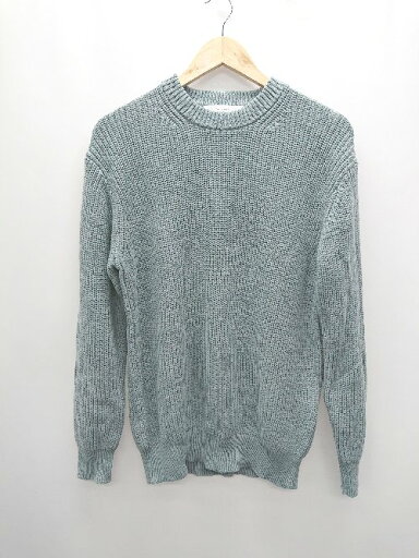 ◇ green label relaxing UNITED ARROWS 長袖 ニット セーター サイズS ライトブルー系 メンズ P 【中古】 ◇ green label relaxing UNITED ARROWS 長袖 ニット セーター サイズS ライトブルー系 メンズ P 【中古】