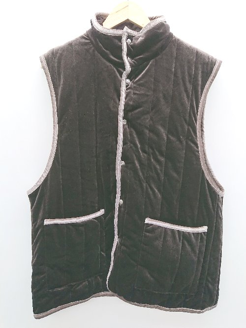 ◇ epno エプノック ベスト サイズL ダークブラウン メンズ P 【中古】