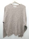 ◇ JOURNAL STANDARD ジャーナルスタンダード 長袖 ニット セーター サイズM グレージュ系 メンズ P 【中古】(4)