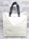 ◇ ◎ CUDDLY HEMING'S ヘミングス シンプル ロゴ トート ハンド バッグ ライトベージュ系 レディース P 【中古】