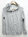 ◇ UNDER ARMOUR アンダーアーマー ロゴ ジップアップ 長袖 パーカー サイズMD グレー レディース P 【中古】(4)