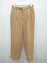 ◇ ◎ DRESSTERIOR ドレステリア タックパンツ サイズ36 ベージュ系 レディース P 【中古】