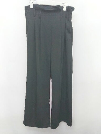 ◇ ROYAL PARTY ツータック イージー スラックス サイズF ブラック レディース P 【中古】 ◇ ROYAL PARTY ツータック イージー スラックス サイズF ブラック レディース P 【中古】
