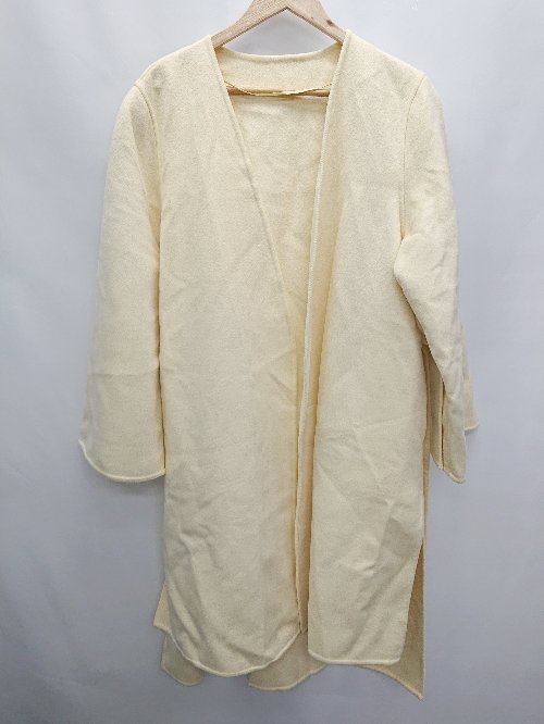 ◇ ◎ UNIQLO : C 長袖 ロング コート サイズXXL イエロー系 レディース メンズ P 【中古】