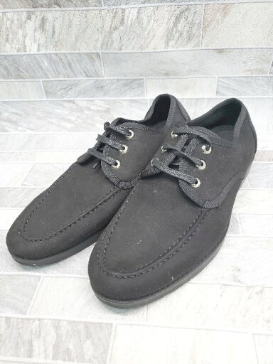 ◇ Dedes デデス モカシン シューズ サイズ42 ブラック メンズ P 【中古】 ◇ Dedes デデス モカシン シューズ サイズ42 ブラック メンズ P 【中古】