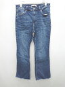 ◇ ZARA ザラ カットオフ デニム ジーンズ パンツ EUR 38 USA 6 MEX 28 ブルー系 レディース E 【中古】