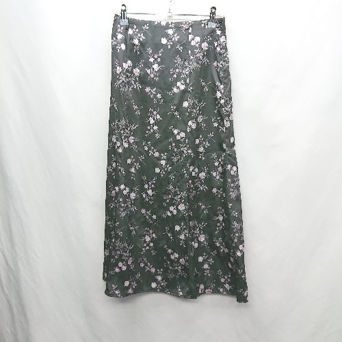 ◇ ◎ MISCH MASCH ミッシュマッシュ 花柄 ロング丈 フレア スカート サイズ36 ブラック系 レディース E 【中古】