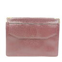 ◇ must de cartier クラッチバッグ ボルドー レディース E 【中古】