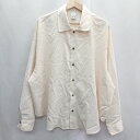 ◇ casper john 長袖 シャツ サイズS ベージュ メンズ E 【中古】(4)