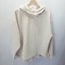 ◇ LEPSIM レプシィム 長袖 パーカー サイズF ベージュ系 レディース E 【中古】(4)