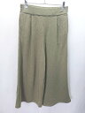 ◇ ◎●未使用● DRESKIP ドレスキップ イージーパンツ サイズM カーキ系 レディース E 【中古】
