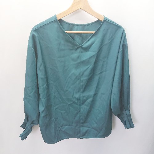 ◇ MAYSON GREY メイソングレイ 長袖 カットソー サイズ表記なし グリーン系 レディース E 【中古】 ◇ MAYSON GREY メイソングレイ 長袖 カットソー サイズ表記なし グリーン系 レディース E 【中古】
