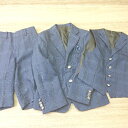 ◇ ◎ 《 WANDER FACTORY ワンダー ファクトリー まとめ売り 3点セット キッズ ジャケット ベスト パンツ 男の子 》 E 【中古】