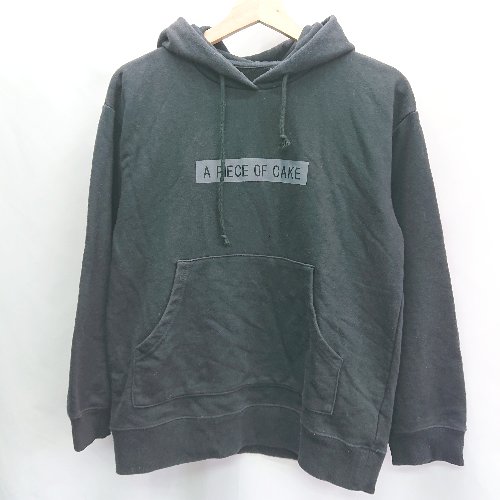 ◇ Simplicite シンプリシテェ 英字プリント 長袖 スウェットトレーナー サイズF ブラック系 レディース E 【中古】