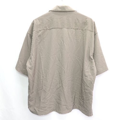 ◇ WYM LIDNM ウィム バイ リドム 半袖 シャツ サイズL ブラウン系 メンズ E 【中古】