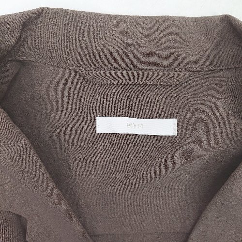 ◇ WYM LIDNM ウィム バイ リドム 半袖 シャツ サイズL ブラウン系 メンズ E 【中古】