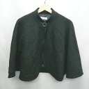 ◇ a.v.v ポンチョ サイズ38 ブラック レディース E 【中古】