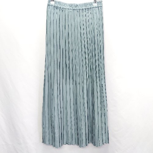 ◇ apart by lowrys ロング丈 プリーツ スカート サイズF ライトグリーン レディース E 【中古】