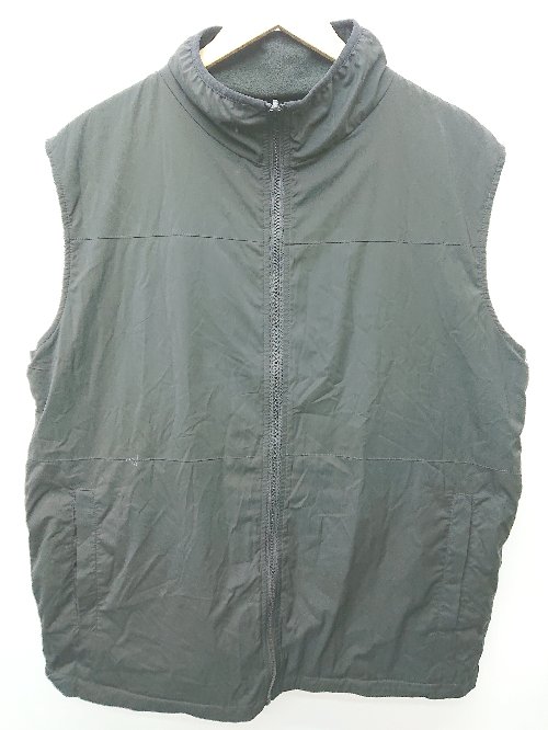 ◇ COLONY 2139 コロニー トゥーワンスリーナイン リバーシブル ジップアップ ベスト サイズL ブラック メンズ P 【中古】