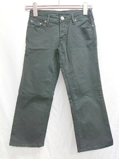 ◇ CIMARRON シマロン ストレッチ クロップド パンツ サイズ26 ブラック レディース P 【中古】 ◇ CIMARRON シマロン ストレッチ クロップド パンツ サイズ26 ブラック レディース P 【中古】