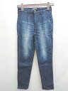 ◇ SOMETHING サムシング ジーンズ デニム パンツ サイズX-SMALL ネイビー ブルー レディース P 【中古】