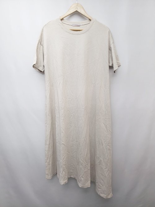 ◇ JOURNAL STANDARD ジャーナルスタンダード 半袖 膝下丈 ワンピース 表記なし オフホワイト レディース P 【中古】