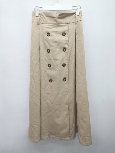 ◇ ◎ MAJESTIC LEGON マジェスティックレゴン ロング丈 台形 スカート サイズM ベージュ レディース P 【中古】 ◇ ◎ MAJESTIC LEGON マジェスティックレゴン ロング丈 台形 スカート サイズM ベージュ レディース P 【中古】
