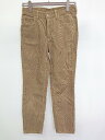 ◇ Lee リー パンツ サイズS ブラウン レディース P 【中古】