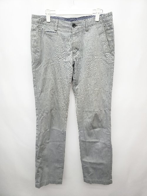 ◇ TAKEO KIKUCHI タケオキクチ スラックス パンツ サイズ3 グレー メンズ P 【中古】