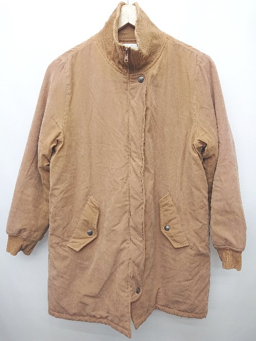 ◇ SEVENDAYS=SUNDAY セブンデイズ サンデイ 中綿 長袖 スタンドカラーコート サイズM ブラウン レディース P 【中古】