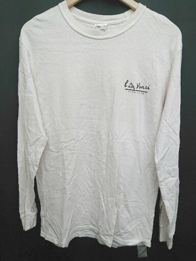◇ FREAK'S STORE フリークスストア プリント 長袖 Tシャツ カットソー サイズM ホワイト メンズ P 【中古】 ◇ FREAK'S STORE フリークスストア プリント 長袖 Tシャツ カットソー サイズM ホワイト メンズ P 【中古】
