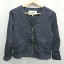 ◇ Ray BEAMS レイ ビームス 長袖 パーカー サイズ0 ブラック系 レディース E 【中古】