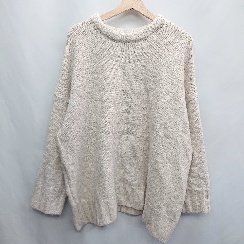 ◇ MOUSSY マウジー 長袖 セーター サイズF ベージュ系 レディース E 【中古】