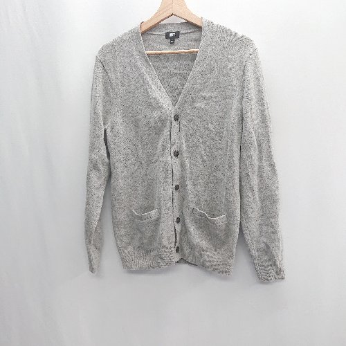 ◇ UNIQLO ユニクロ 長袖 カーディガン サイズM グレー メンズ E 【中古】 ◇ UNIQLO ユニクロ 長袖 カーディガン サイズM グレー メンズ E 【中古】