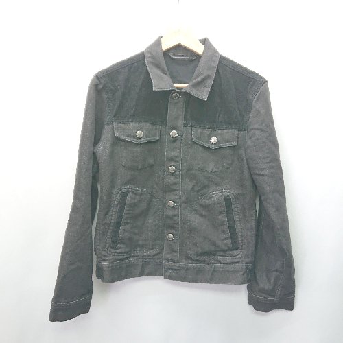 ◇ GU ジーユー 長袖 ジャケット サイズS ブラック メンズ E 【中古】