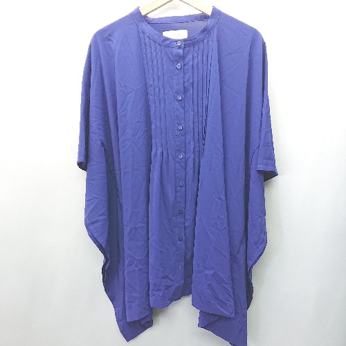 ◇ n'OrLABEL ノアールレーベル 半袖 チュニック サイズF ブルー系 レディース E 【中古】