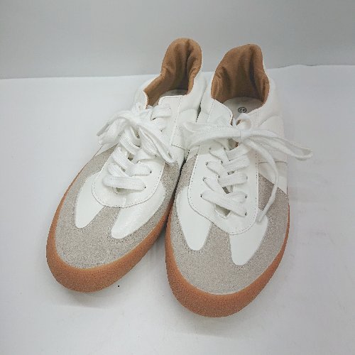 ◇ SVEC シュベック スニ-カ- サイズ42 ホワイト グレー メンズ E 【中古】 ◇ SVEC シュベック スニ-カ- サイズ42 ホワイト グレー メンズ E 【中古】