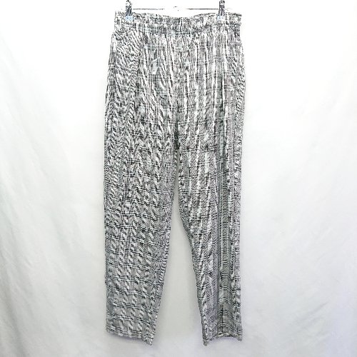 ◇ ◎●未使用● SOYOUS ソユーズ チェック柄 スラックス サイズS グレー メンズ E 【中古】