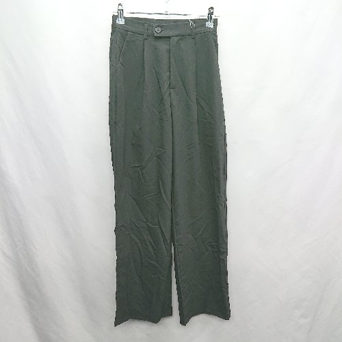 ◇ ◎ by muni:r バイ ムニール スラックス サイズS ブラック レディース E 【中古】