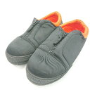 ANTIQUA アンティカ スニーカー サイズ24.5 ブラック オレンジ レディース 【中古】(4)