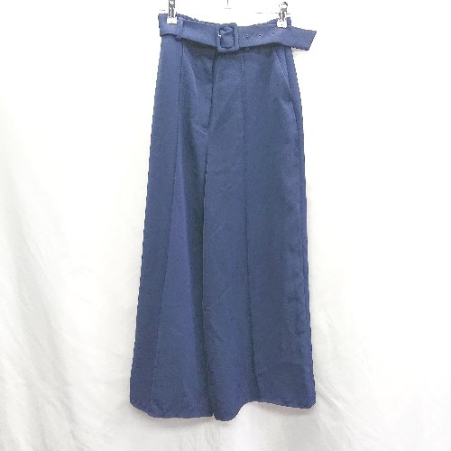 ◇ ◎ Swingle スウィングル ワイドパンツ サイズM ネイビー レディース E 【中古】